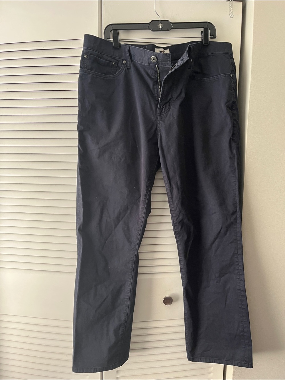 Joseph Abboud Men's Size 38/30 Navy Cotton Pants